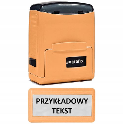 Pieczątka Wagraf B1s do 3 wersów - 12 kolorów obudowy do wyboru na Arena.pl