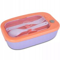 ŚNIADANIÓWKA Z PRZEGRÓDKAMI MIL PEACH/PURPLE 1100ML COOLPACK