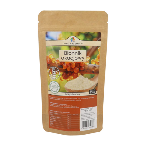PIĘĆ PRZEMIAN Błonnik akacjowy 250g na Arena.pl