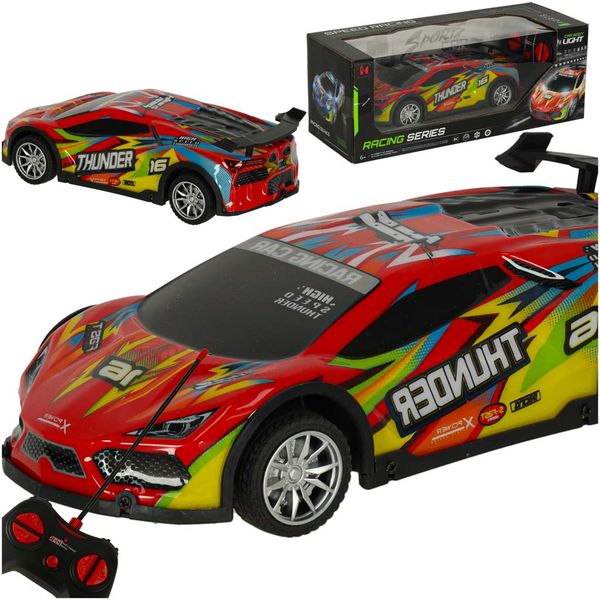KX3373 Samochod RC sportowy czerwony zdjęcie 1