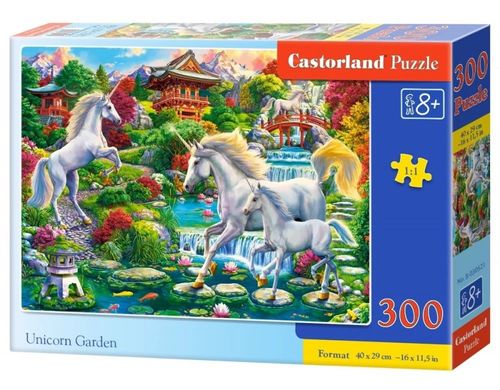 Puzzle 300 Elementów Unicorn Garden Jednorożec na Arena.pl