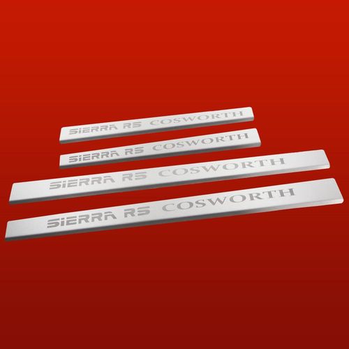 Listwa progowa FORD SIERRA MK2 SIERRA RS Stal nierdzewna 304 mat 4szt na Arena.pl