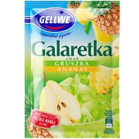 Gellwe GALARETKA podwójny smak GRUSZKA ANANAS 72g