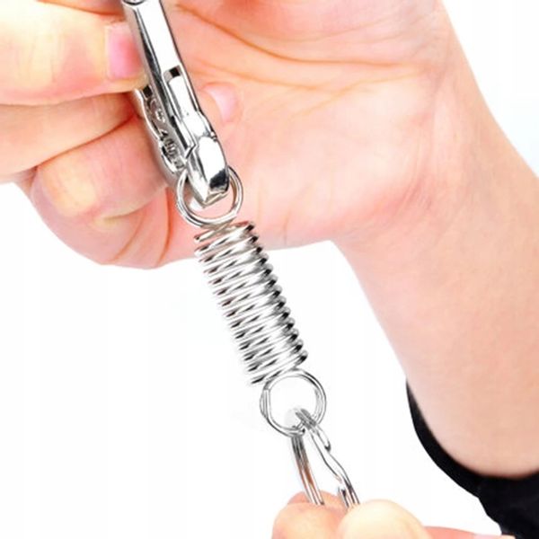 Mały Karabińczyk do kluczyków plecaka paska szekla survival edc gadżet hit zdjęcie 8