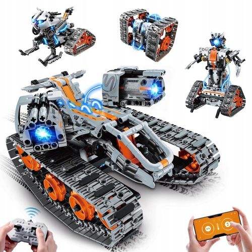 KLOCKI KONSTRUKCYJNE ROBOT PROGRAMOWALNY KONSTRUKCYJNY APP I PILOT 724EL na Arena.pl