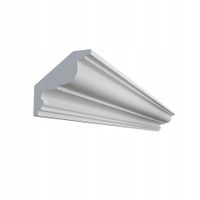 Listwa przysufitowa 2m DLP29 6cm x 6cm sztukateria ozdobna sufitowa faseta