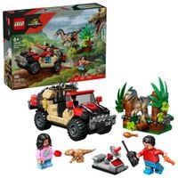 LEGO 76972 Jurassic World Ucieczka terenówką Zestaw Klocków 6+