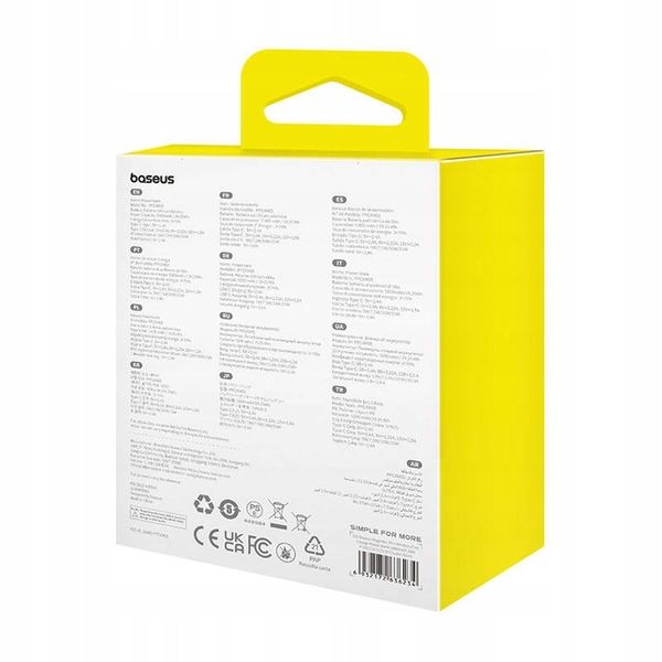 BASEUS MAGNETYCZNY POWERBANK MAGSAFE 5000MAH ŁADOWANIE INDUKCYJNE QC 20W zdjęcie 2