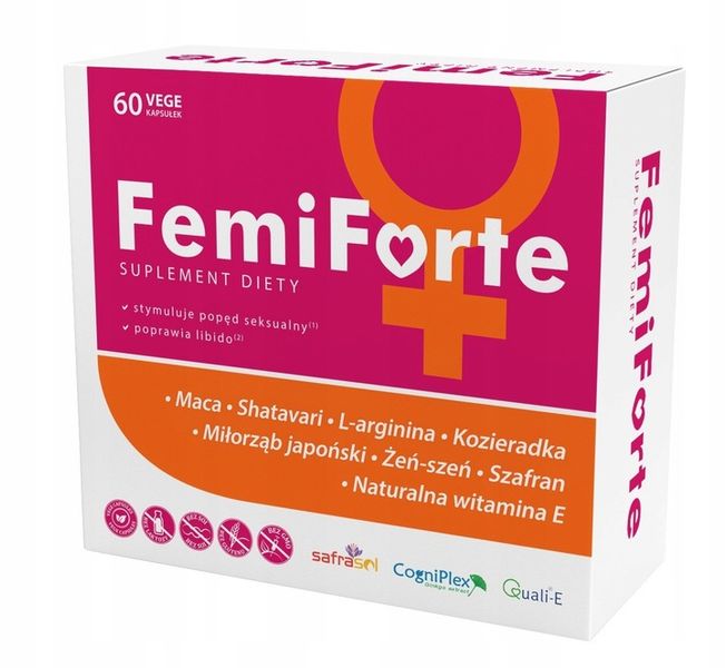 FemiForte dla kobiet x 60 vege caps zdjęcie 1