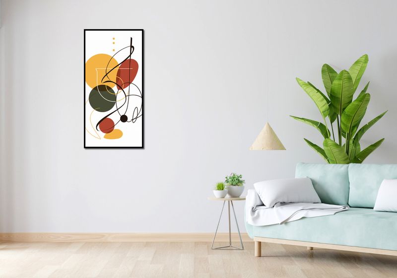 Plakat 50x100cm Taniec Form i Barw zdjęcie 4