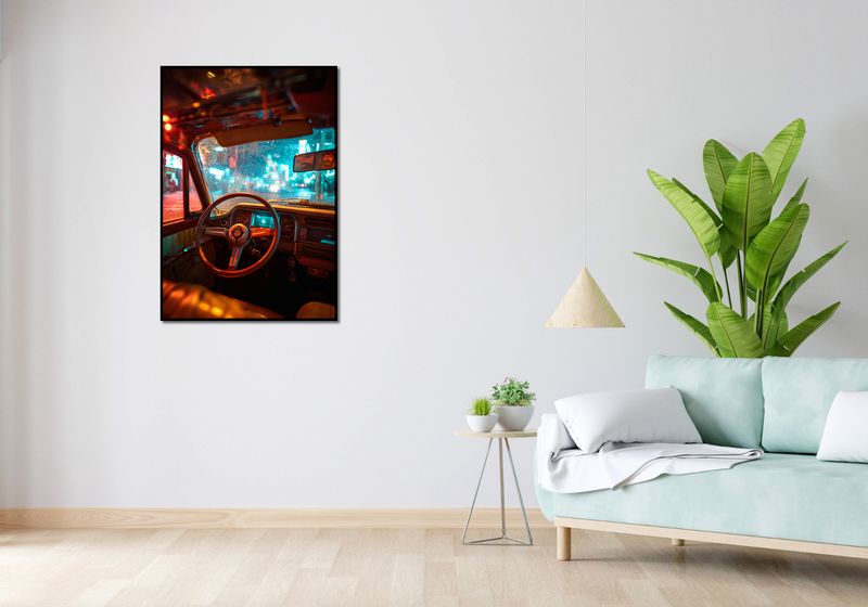 Plakat 68x98cm Nocny Kierowca zdjęcie 4