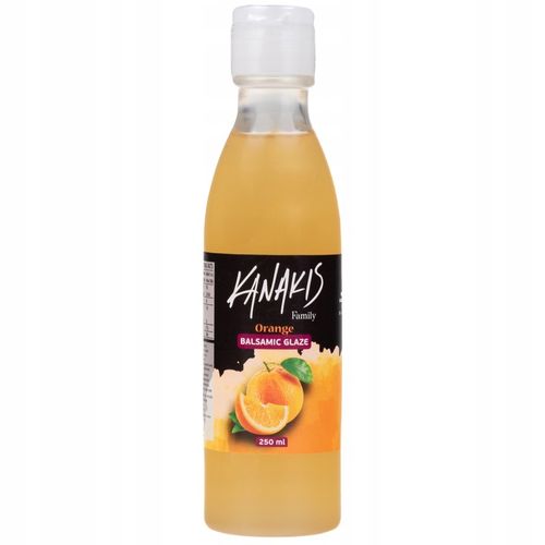 KREM BALSAMICZNY sos balsamiczny pomarańczowy GRECKI 250ml do sałatek na Arena.pl