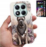ETUI DO XIAOMI NOTE 14 PRO+ 5G - PSIE RASY PSIE WZORY POKROWIEC + FOLIA