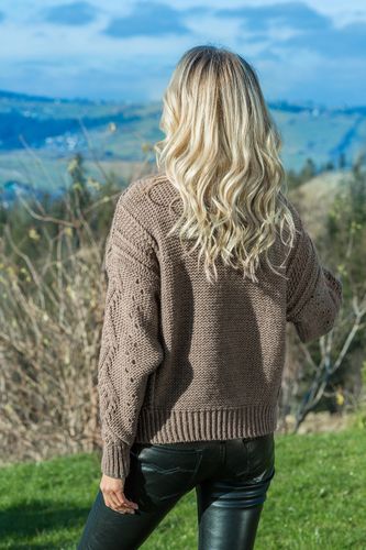 Sweter F605 Mocca UNI na Arena.pl