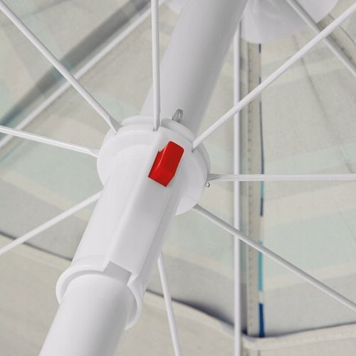 PARASOL PLAŻOWY Łamany OGRODOWY na BALKON Regulowany Tadar Paski 200 cm na Arena.pl