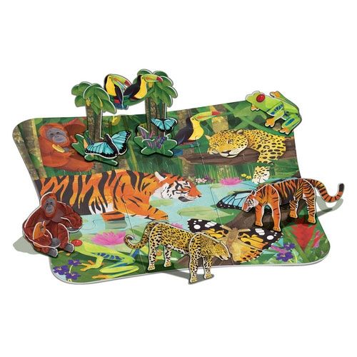 Puzzle 3D - Dżungla na Arena.pl