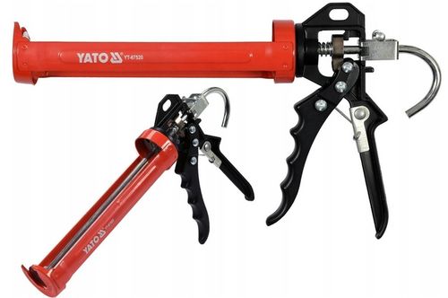 WYCISKACZ DO MAS PISTOLET DO KLEJU SILIKONU Z BLOKADĄ AUTOMATYCZNĄ na Arena.pl