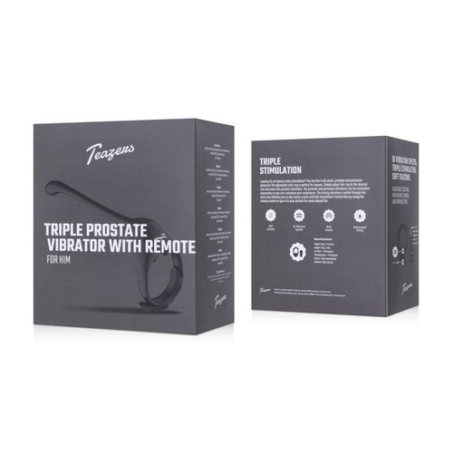 Teazers Triple Prostate Vibrator With Remote na Arena.pl