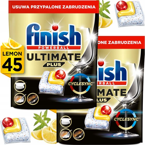 FINISH Kapsułki Ultimate Plus 45 Lemon - 2 szt. zdjęcie 1
