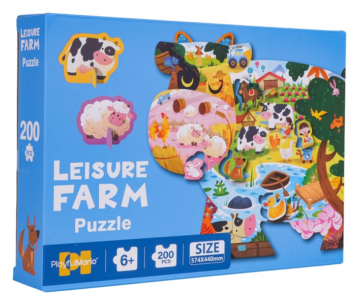 Zestaw Puzzli 200El. Farma zdjęcie 2