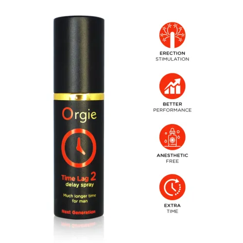 orgie time lag 2 spray do masażu opoźniający 10 ml 167 dawek na Arena.pl
