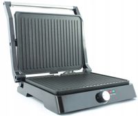 Kontaktowy, panini, składany grill elektryczny Kerch Pur czarny 2700 W