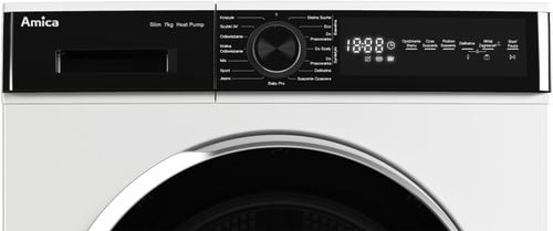 Suszarka Amica AD3S72LHB (E) 7kg Pompa ciepła Slim 15 Programów 60cm na Arena.pl