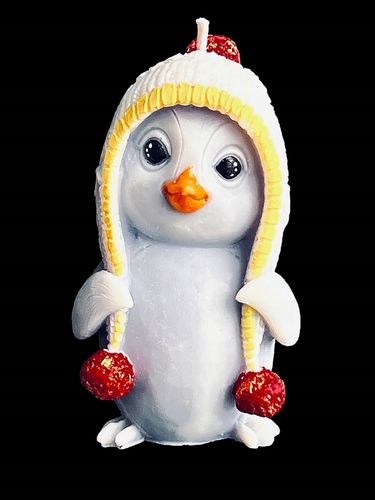 ŚWIECA Z WOSKU PSZCZELEGO PINGWIN 1 SZT na Arena.pl