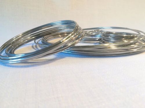 SREBRNA metalowa obręcz kółko do łapacza snów 8 cm na Arena.pl