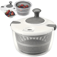 Suszarka ręczna do sałaty warzyw owoców wirówka osuszacz cedzak