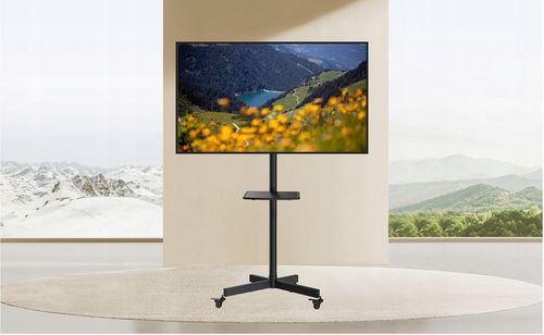 Stojak Podłogowy na telewizor TV 26-65 cali z półką Uniwersalny na Arena.pl