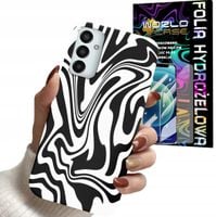 ETUI DO SAMSUNG M13 4G - ABSTRAKCJA ZEBRA MODNE WZORY DLA KOBIET + FOLIA