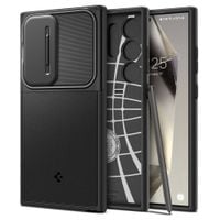 Etui Spigen Optik Armor DO Samsung S24 Ultra Czarne Ochrona Obiektywu