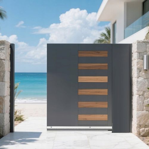 6m LISTWA ZĘBATA STALOWA 8mm metalowa do napędu bramy + tuleje, śruby na Arena.pl