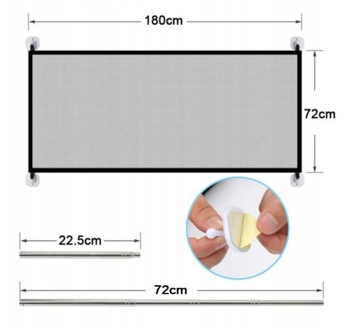 BRAMKA ZABEZPIECZAJĄCA PRZEGRODA DLA PSA KOT DRZWI na Arena.pl