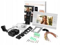 WIDEODOMOFON WiFi 7 FULL HD SZYFRATOR NA KOD RFID APLIKACJA ZASILACZ DIN