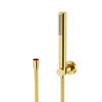 Loka zestaw prysznicowy punktowy, złoty połysk