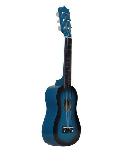 Gitalele niebieskie 6-strunowa mini gitara hybryda ukulele podróżna hit na Arena.pl