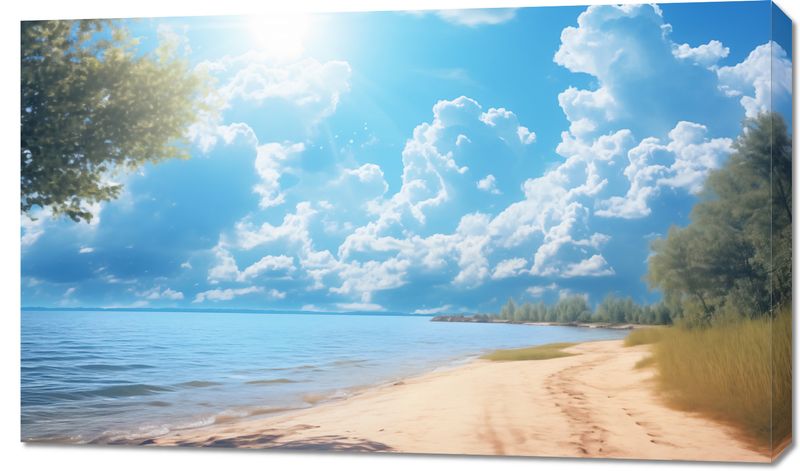 Obraz 100x60cm Letni Dzień zdjęcie 1