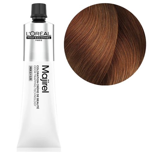 LOREAL MAJIREL FARBA KRYCIE SIWYCH WŁOSÓW 60ML - Kolor 7.4 na Arena.pl