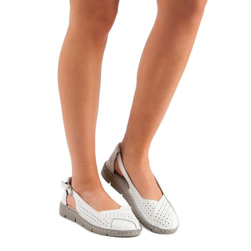 Skórzane Baleriny r.40 na Arena.pl