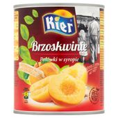 Kier Brzoskwinie połówki w syropie 820 g