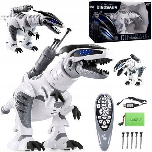 OGROMNY DINOZAUR STEROWANY T-REX ROBOT INTERAKTYWNY STRZELA TAŃCZY na Arena.pl