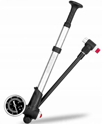 POMPKA RĘCZNA DO AMORTYZATORÓW 300PSI ALUMINIOWA + UCHWYT MANOMETR DAMPERÓW na Arena.pl