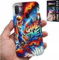 ETUI DO SAMSUNG GALAXY A20E - KOSZYKÓWKA NBA GAME TIME, CASE + SZKŁO
