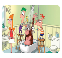 Podkładka pod myszkę Fineasz i Ferb