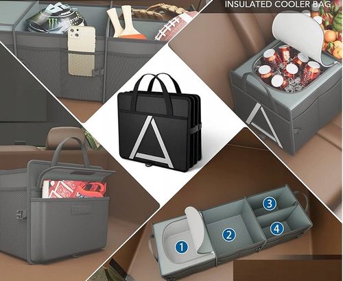 ORGANIZER DO BAGAŻNIKA SAMOCHODU SZTYWNY TORBA COOLER XXL PREMIUM na Arena.pl