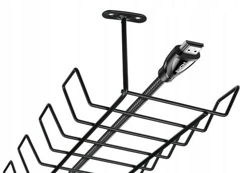 ORGANIZER KABLI POD BLAT KOSZYK PÓŁKA NA KABLE na Arena.pl
