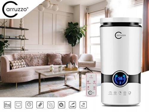 Nawilżacz powietrza AUTOMATYCZNY + AROMATERAPIA 3w1 +12 OLEJKÓW FILTR na Arena.pl