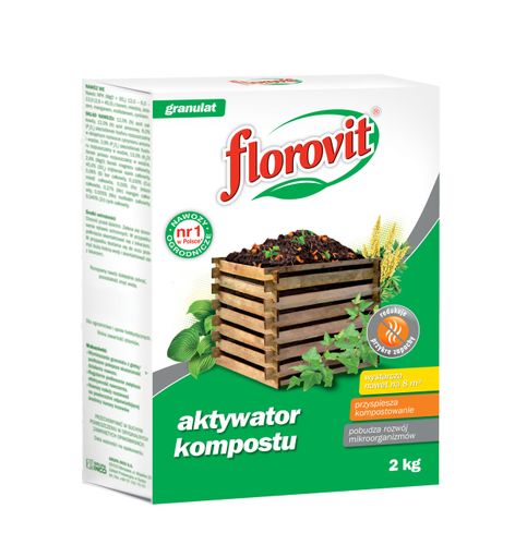 Komposter Aktywator Kompostu 2kg Karton Florovit na Arena.pl